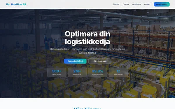 Förhandsvisning av demo: NordFlow