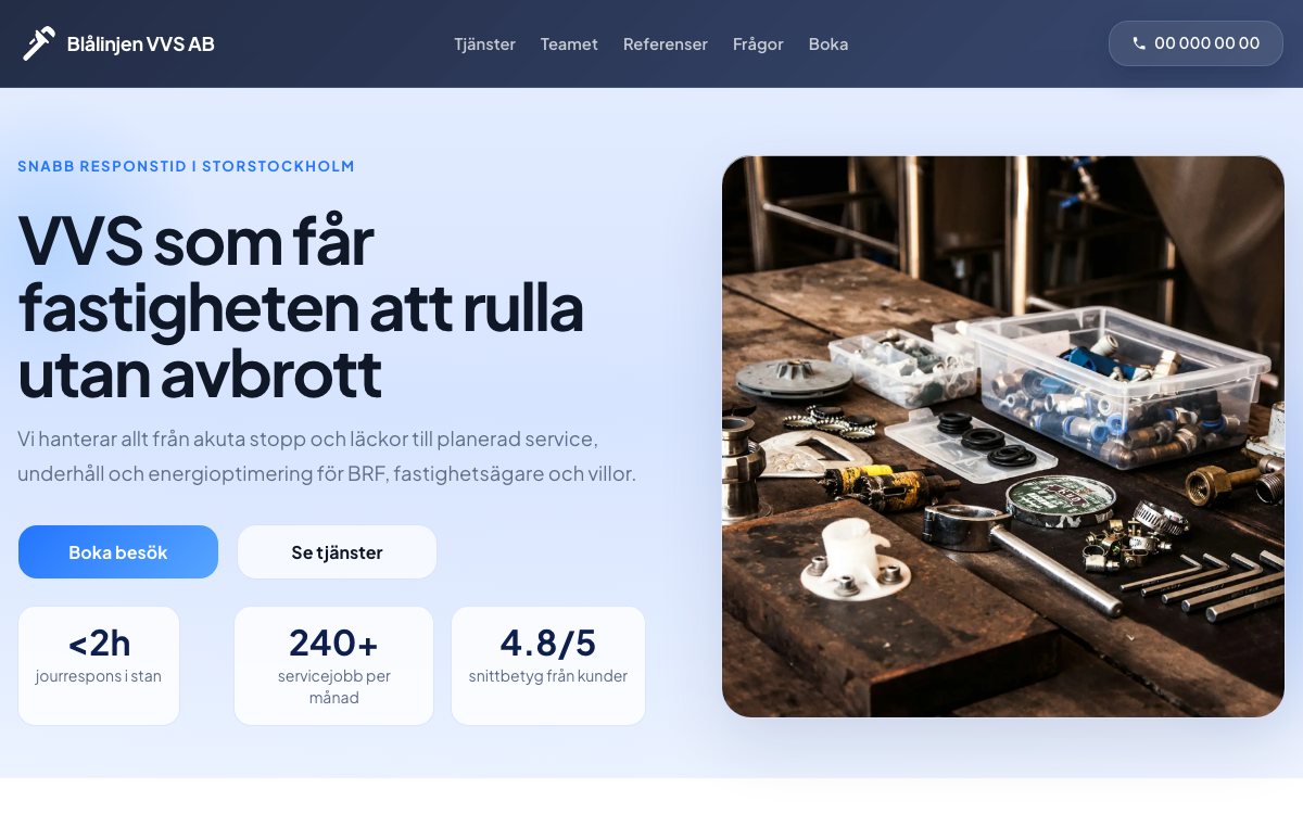 Förhandsvisning av demo: Blålinjen