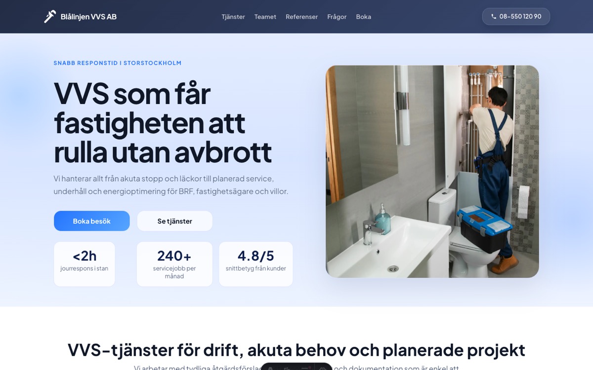 Förhandsvisning av demo: Blålinjen